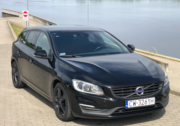 Volvo V60 cena 45900 przebieg: 285000, rok produkcji 2015 z Włocławek małe 667